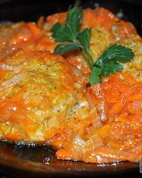 Рыбные тефтели с кабачком