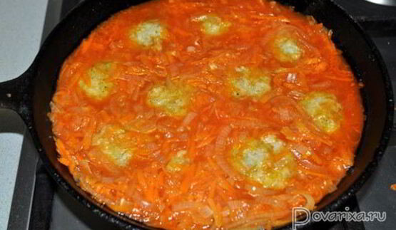 рыбные тефтели с кабачком