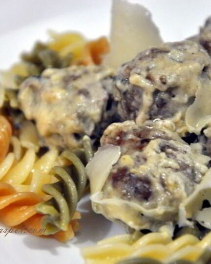 Рецепт шведских тефтелек в сливочном соусе с грибами