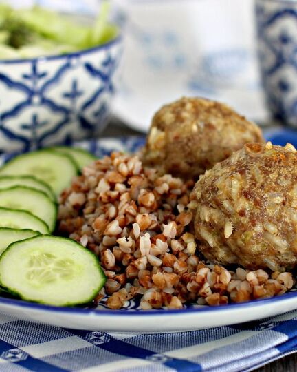 Рецепт тефтелей без подливки в духовке