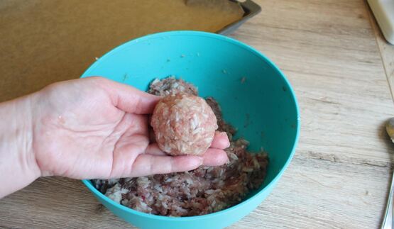 тефтели без подливки в духовке