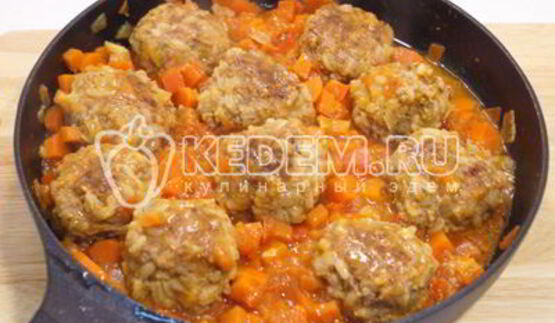 тефтели с подливой