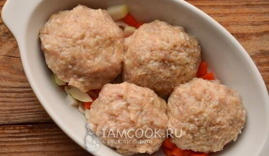 тефтели с сыром в духовке