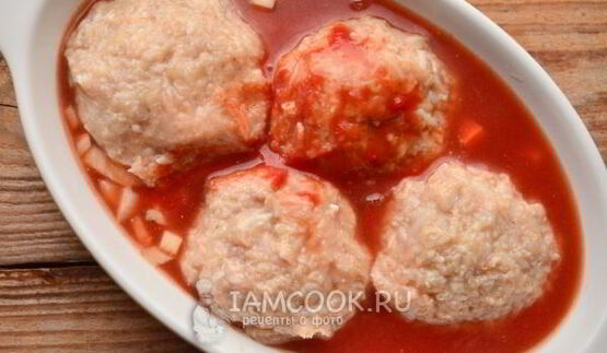 тефтели с сыром в духовке