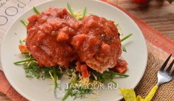 тефтели с сыром в духовке