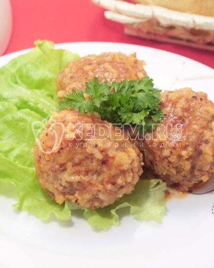 Рецепт тефтелей в мультиварке с протертыми помидорами