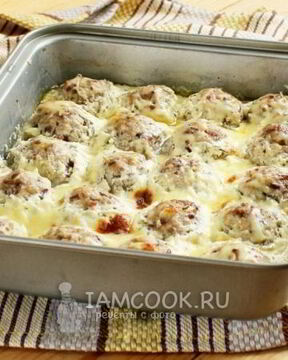 Тефтели в сливочном соусе