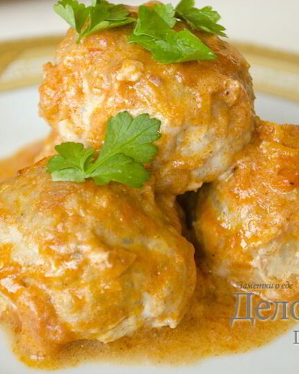 Рецепт тефтелей в томатном соусе