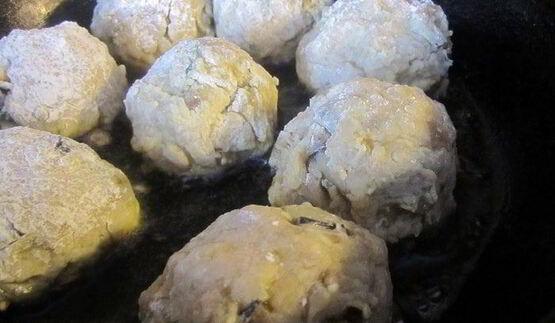 тефтельки в белом соусе