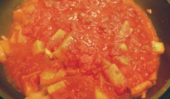 тыквенный гарнир по-гречески