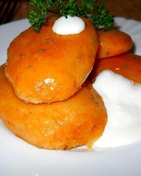 Тыквенные ньокки на пару