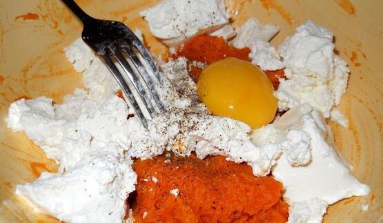 тыквенные ньокки на пару