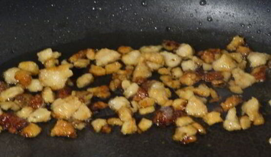 ленивые вареники из картошки со шкварками