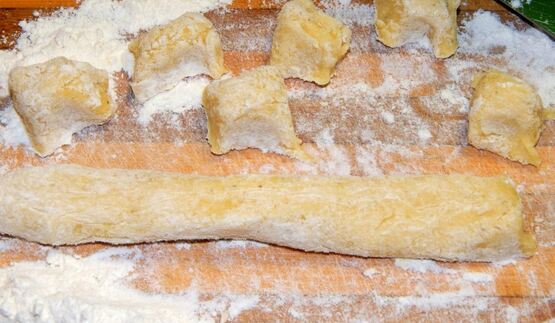 ленивые вареники с картошкой