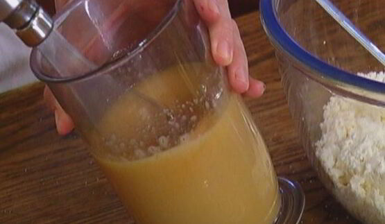 ленивые вареники с клубникой и базиликом