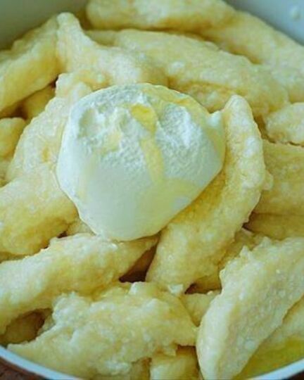 Рецепт ленивых вареников с сыром