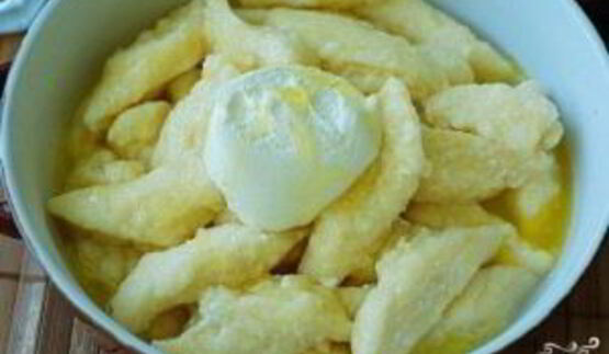 ленивые вареники с сыром