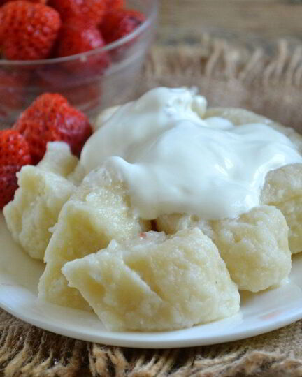 Рецепт ленивых вареников с творогом