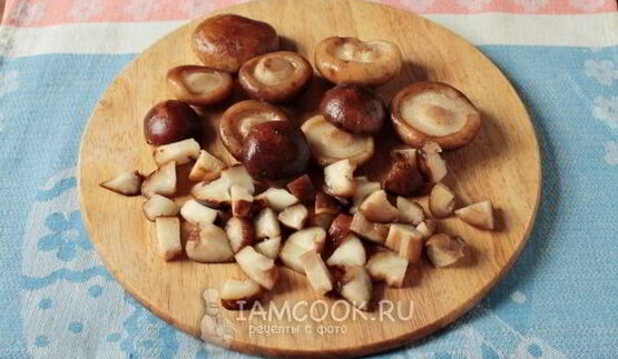 вареники из заварного теста с картошкой и грибами