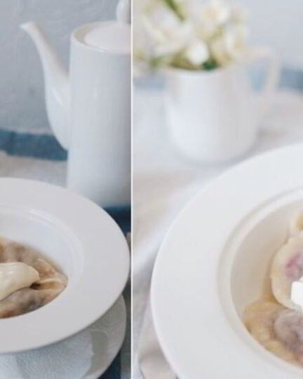 Рецепт вареников с брусникой