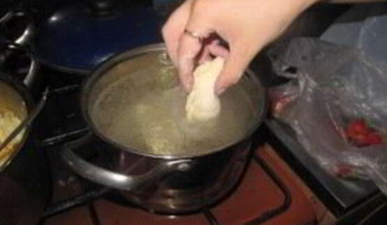 вареники с черникой