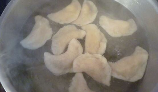 вареники с картофелем