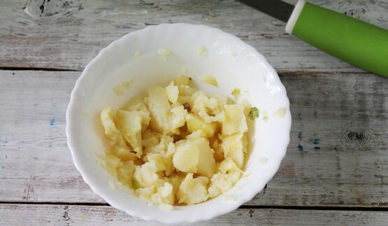 вареники с картошкой и грибами