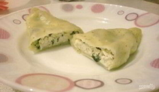 вареники с кинзой