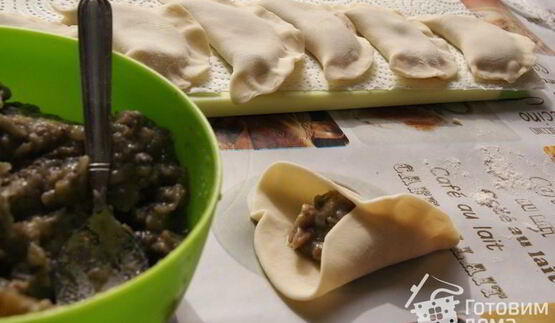 вареники с постными начинками