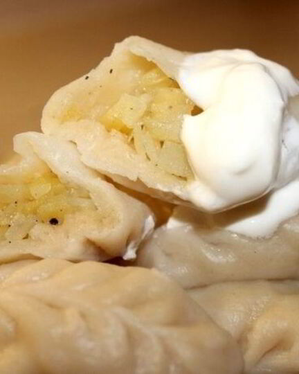 Рецепт вареников с сырой картошкой