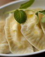 Вареники с сыром сулугуни