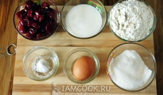 вареники с вишней на кефире