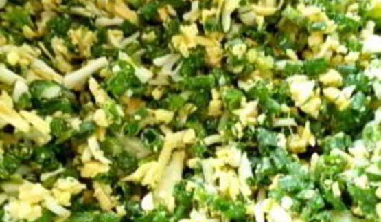 вареники со шпинатом