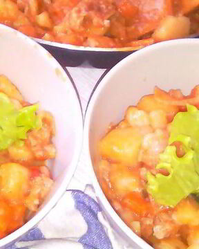 Домашнее жаркое из свинины