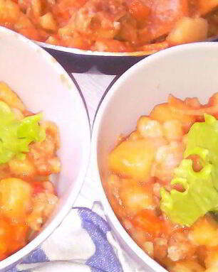 Домашнее жаркое из свинины