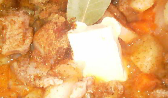 домашнее жаркое из свинины