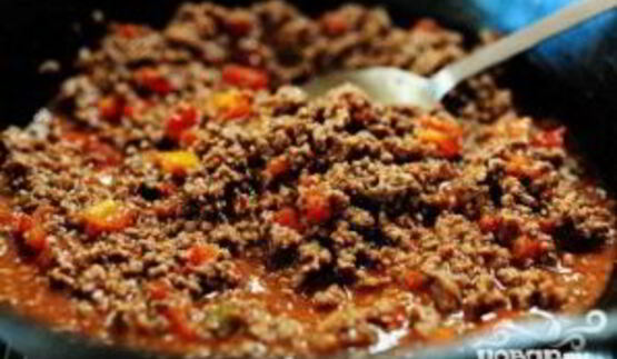 жаркое из говядины с фасолью и помидорами