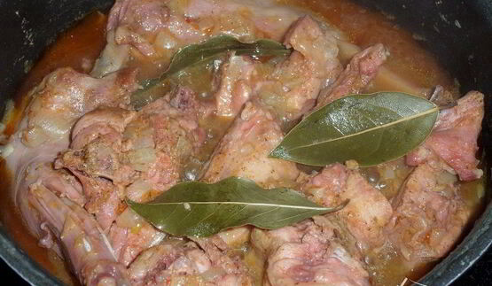 жаркое из кролика