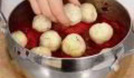 жаркое из курицы с булочками