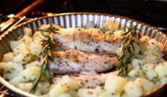 жаркое из курицы с картошкой