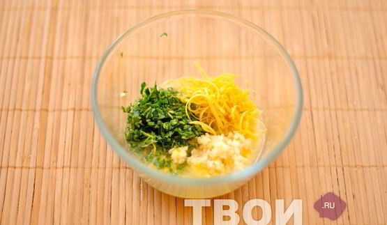 жаркое из курицы с лимоном и чесноком