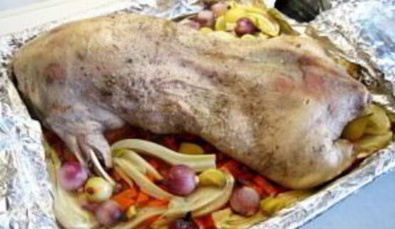 жаркое на противне в духовке