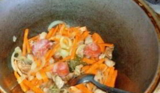 жаркое по-домашнему из свинины с картошкой