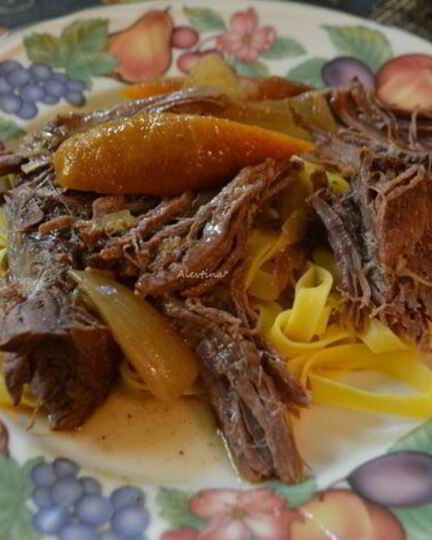 Рецепт жаркого с горчицей и кленовым сиропом в медленноварке