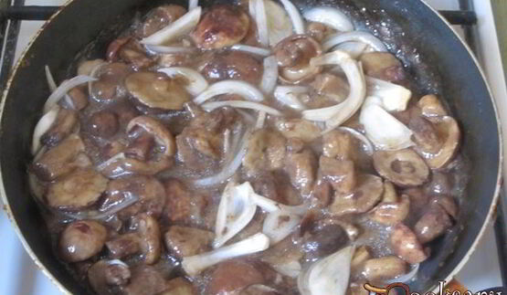 жаркое с маслятами