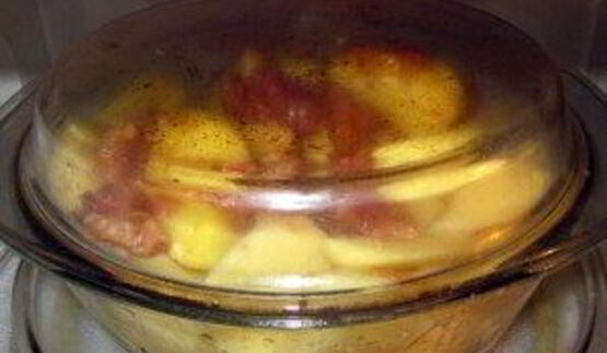 жаркое с тушенкой