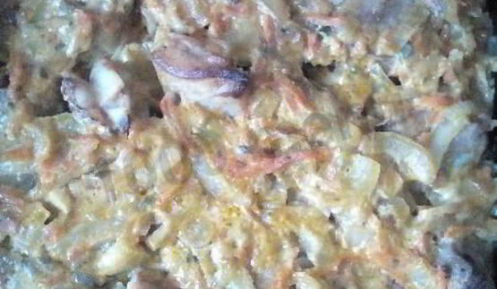 жаркое телятина в духовке с солеными огурцами