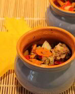 Жаркое в горшочке для детей