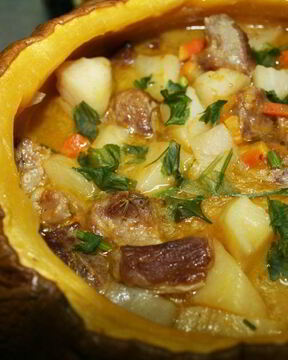 Жаркое в тыкве