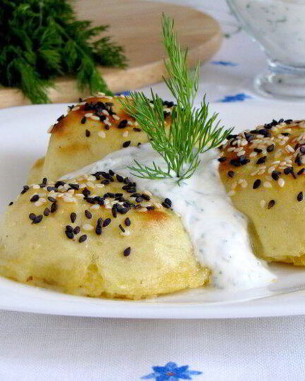 Рецепт картофельных зраз с капустой из духовки